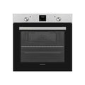Four encastrable - Pyrolyse - Chaleur pulsée - DAEWOO - BO7PR28MINM - Inox - Porte froide - 59,5 x 57,5 x 59,5 cm