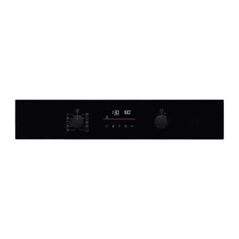Four encastrable - Pyrolyse - Chaleur tournante pulsée - ELECTROLUX - EOF6P46Z - Noir - Porte froide - 59,4 x 59,6 x 56,9 cm
