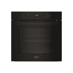 Four encastrable - Pyrolyse hydrolyse - Chaleur tournante - HOTPOINT - HAO475PB - Verre Noir - 71 L - A++