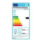 Four encastrable - Pyrolyse hydrolyse - Chaleur tournante - HOTPOINT - HAO5540PX - Inox - 71 L - A++