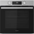 Four encastrable - Pyrolyse + Hydrolyse - Multifonction - WHIRLPOOL - OMR58RU0SX - Inox - Porte froide - 59,5 x 55,1 x 58,3 cm