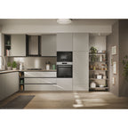 Four encastrable - Pyrolyse + Hydrolyse - ROSIERES - RO6 C5AB3EYTX - Inox / Noir - Porte froide - 59,5 x 56,8 x 59,5 cm