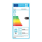 Four encastrable - Pyrolyse + Hydrolyse - ROSIERES - RO6 C5AB3EYTX - Inox / Noir - Porte froide - 59,5 x 56,8 x 59,5 cm