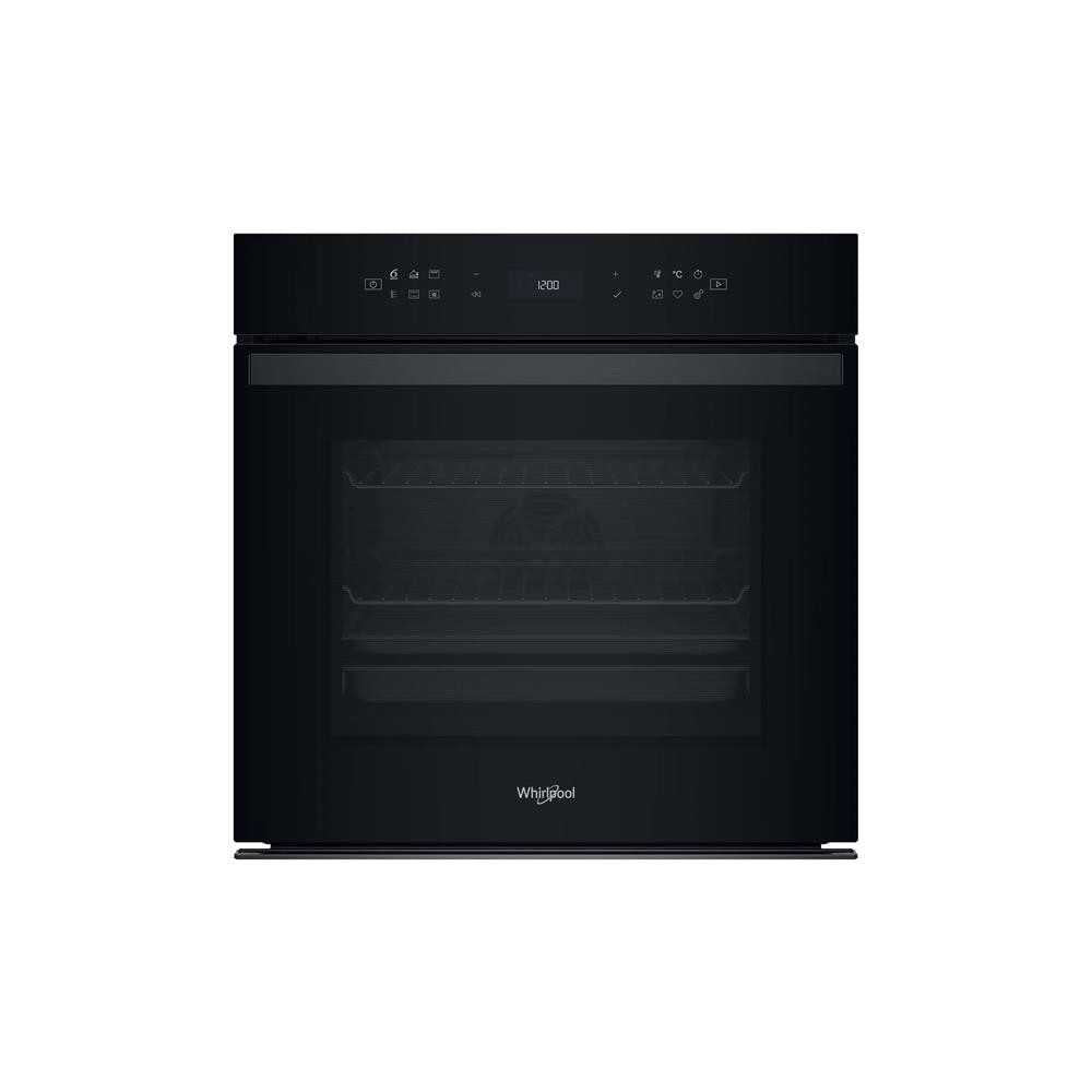 Four multifonction W Collection, pyrolyse+hydrolyse, verre noir, 73 L, WHIRLPOOL - WOI68PT1SBAF