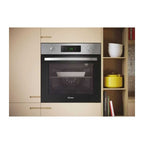 Four pyrolyse - chaleur tournante CANDY FICD X676 - Inox et noir - Classe A