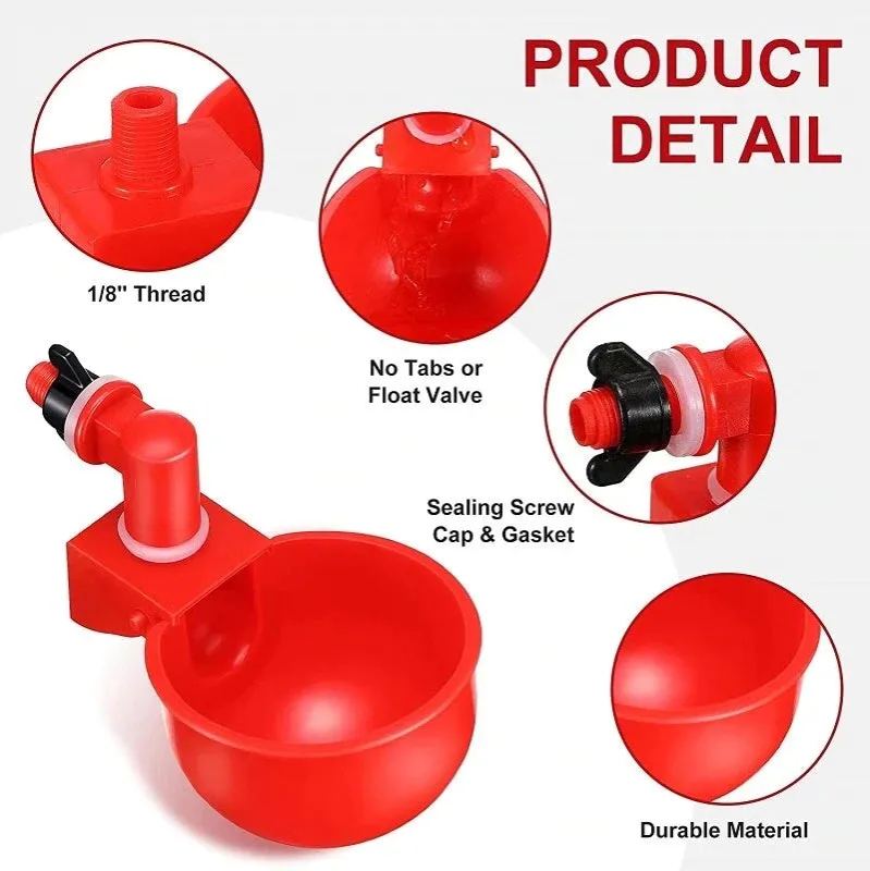 🔥🔥Cadeau pour les amateurs de poulets 44 % de réduction --🔥Tasse à eau automatique pour volaille
