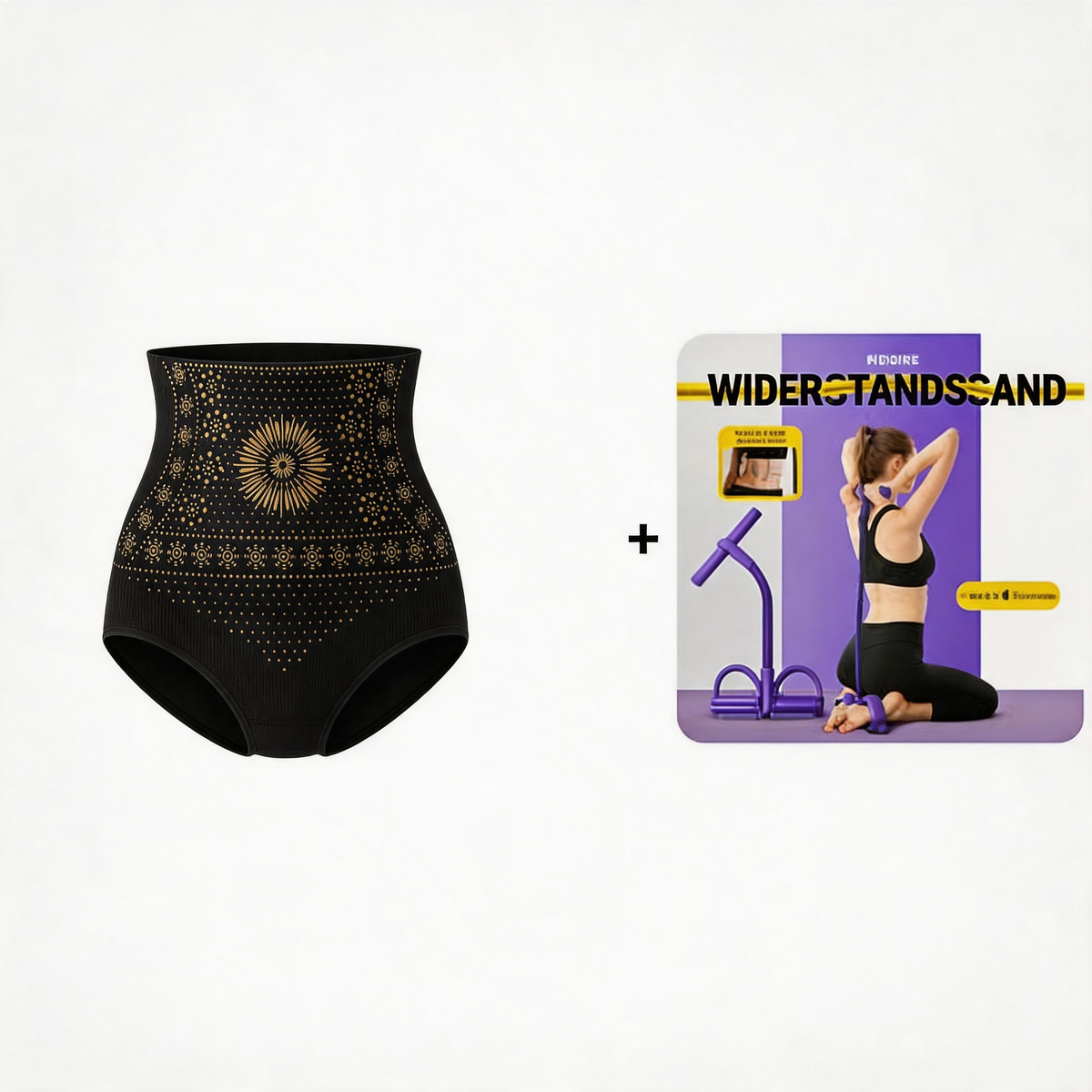 🥳SOLDES 2026 À NE PAS MANQUER🥳💞PLUS DE 50K VENDUS !🔥🍑Shorty en microfibre 4-en-1 sculptant et brûle-graisses💃✨
