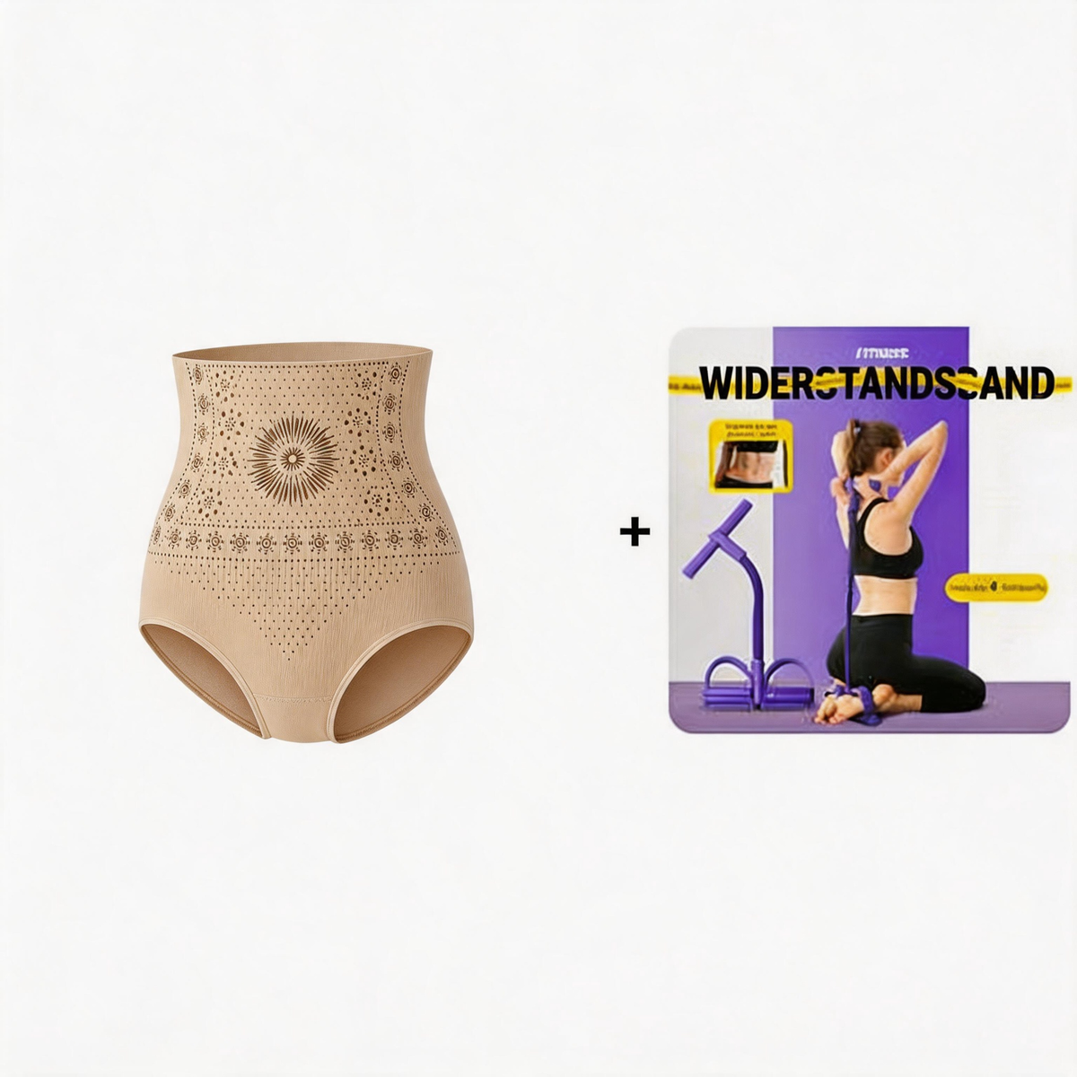 🥳SOLDES 2026 À NE PAS MANQUER🥳💞PLUS DE 50K VENDUS !🔥🍑Shorty en microfibre 4-en-1 sculptant et brûle-graisses💃✨