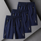 🩳 50% DE RÉDUCTION ! 🔥 Lot de 3 shorts de sport respirants, légers et à séchage rapide : confortables et idéaux pour les activités estivales, l'entraînement et la détente ☀️
