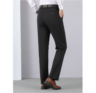 (Achetez-en deux, obtenez la livraison gratuite) Pantalon de costume classique extensible pour homme