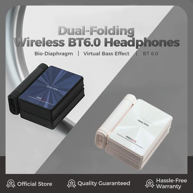 Offre à durée limitée : 50 % de réduction ✨ Casque sans fil à réduction de bruit avec Bluetooth 6.0 🥤, autonomie de batterie ultra longue de 145 heures 🥳, certification IPX5 pour le sport 🚲