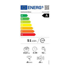 Lave-linge frontal CONTINENTAL EDISON CELL10140IBT - 10 kg - Largeur 59,6 cm - moteur à induction - noir mat