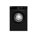 Lave-linge frontal - Pose libre - CONTINENTAL EDISON - CELL812IBP - 8 kg - Induction - 60 cm - 1200 tr/min - Noir mat