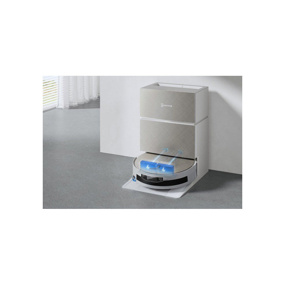 Robot aspirateur laveur - ECOVACS - DEEBOT X12 PRO OMNI - Recharge PowerBoost Plus - Technologie BLAST