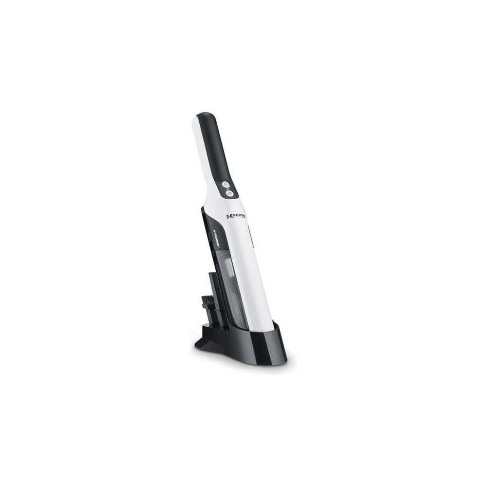 Aspirateur à main Severin blanc noir HV 7140 (HV 7140)