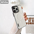 Étui magnétique en cuir pour iPhone