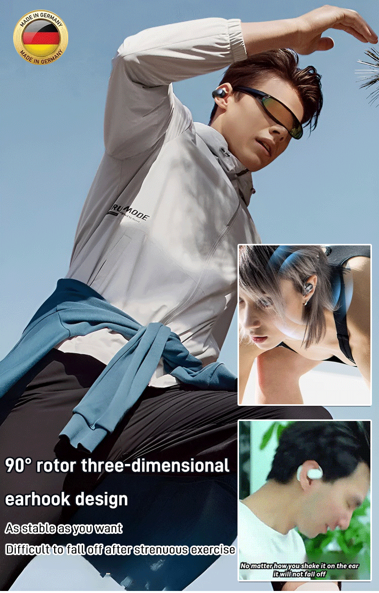 Écouteurs Bluetooth OWS ouverts Surround 3D