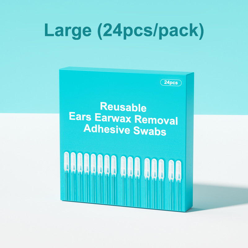 🎁Cure-oreilles adhésifs réutilisables pour le nettoyage du cérumen