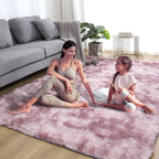 🛋️ 50% DE RÉDUCTION ! Tapis moelleux dégradé – Doux 4 cm, antidérapant, lavable en machine et design moderne pour salon, chambre et crèche ! 🎨✨