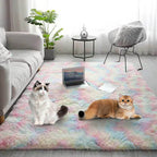 🛋️ 50% DE RÉDUCTION ! Tapis moelleux dégradé – Doux 4 cm, antidérapant, lavable en machine et design moderne pour salon, chambre et crèche ! 🎨✨