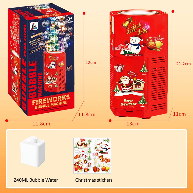 machine à bulles pour feux d'artifice