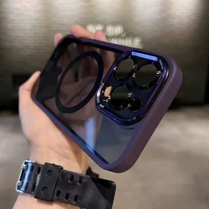 💥Vente flash : 47 % de réduction🎁Coque de protection magnétique antichoc colorée pour iPhone✨