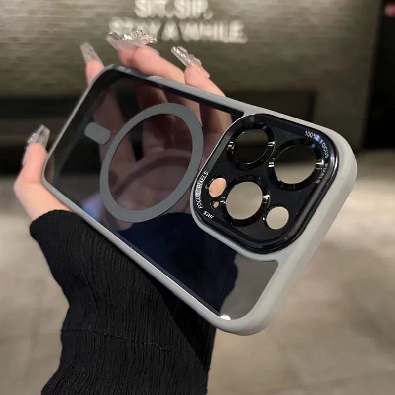 💥Vente flash : 47 % de réduction🎁Coque de protection magnétique antichoc colorée pour iPhone✨