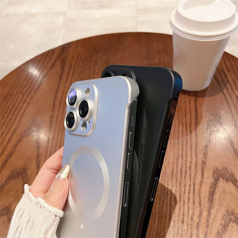 Magnetic Frameless Slim Case for iPhone
