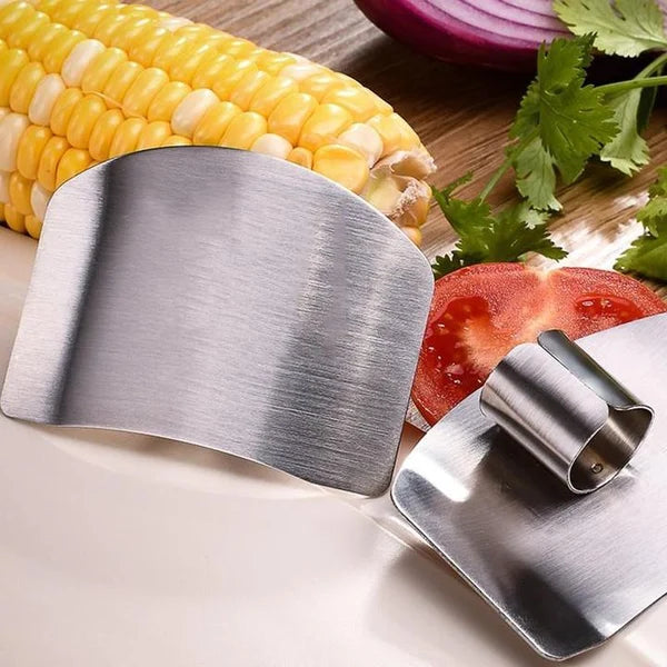 👨‍🍳 Protège-Doigts Anti-Coupures en Acier Inoxydable 🔪✨ - Réglable | Antirouille | Pour Droitier et Gaucher | 1 ou 2 Doigts | Léger & Confortable | 50% DE RÉDUCTION