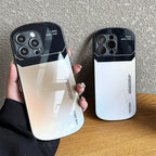 Coque de téléphone en verre dégradé pour iPhone