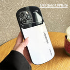 Coque de téléphone en verre dégradé pour iPhone