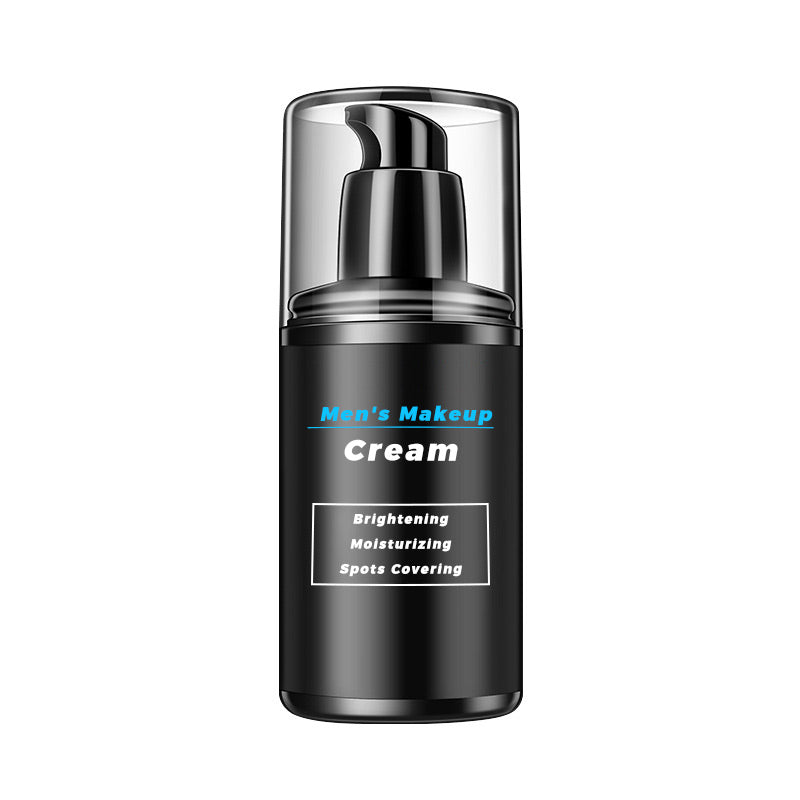 Crème de maquillage pour hommes pour éclaircir, hydrater et camoufler les imperfections