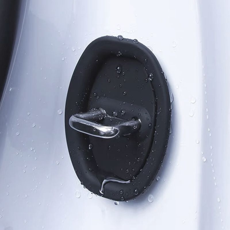🔥Couvercle en silicone pour serrure de portière de voiture - Coussinet insonorisant