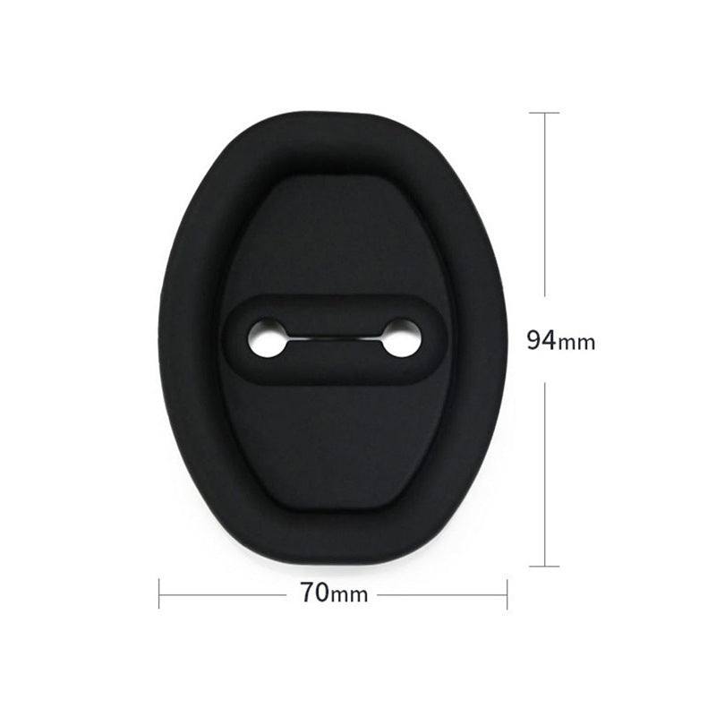 🔥Couvercle en silicone pour serrure de portière de voiture - Coussinet insonorisant