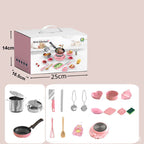[Meilleur cadeau pour les enfants] Jouets de cuisine miniatures pour enfants - Ensemble de 22 pièces