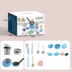 [Meilleur cadeau pour les enfants] Jouets de cuisine miniatures pour enfants - Ensemble de 22 pièces