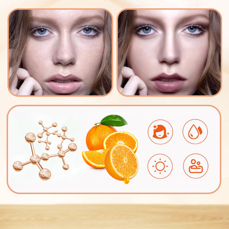 Crème de teint naturelle multivitaminée à la vitamine C