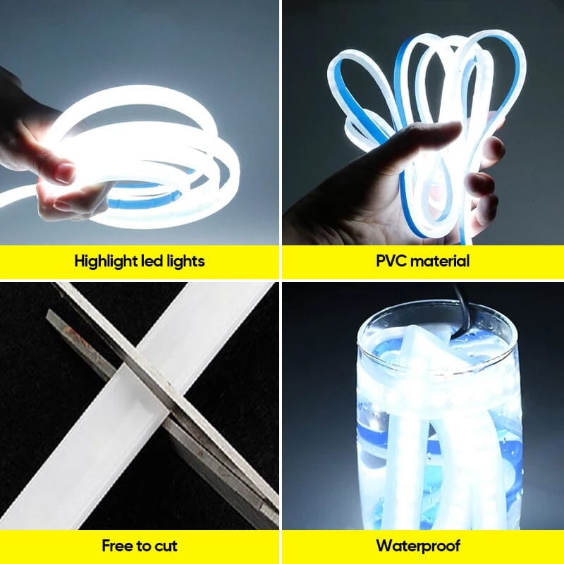 🚗✨ Bande LED pour capot de voiture avec démarrage dynamique – Étanche, Universel 12V, 3 couleurs, 1,2-1,8m – Feux de jour & Décoration 💡🌟