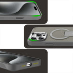 Coque Magnétique Antichoc avec Support pour iPhone Séries 15-11