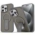 Coque Magnétique Antichoc avec Support pour iPhone Séries 15-11