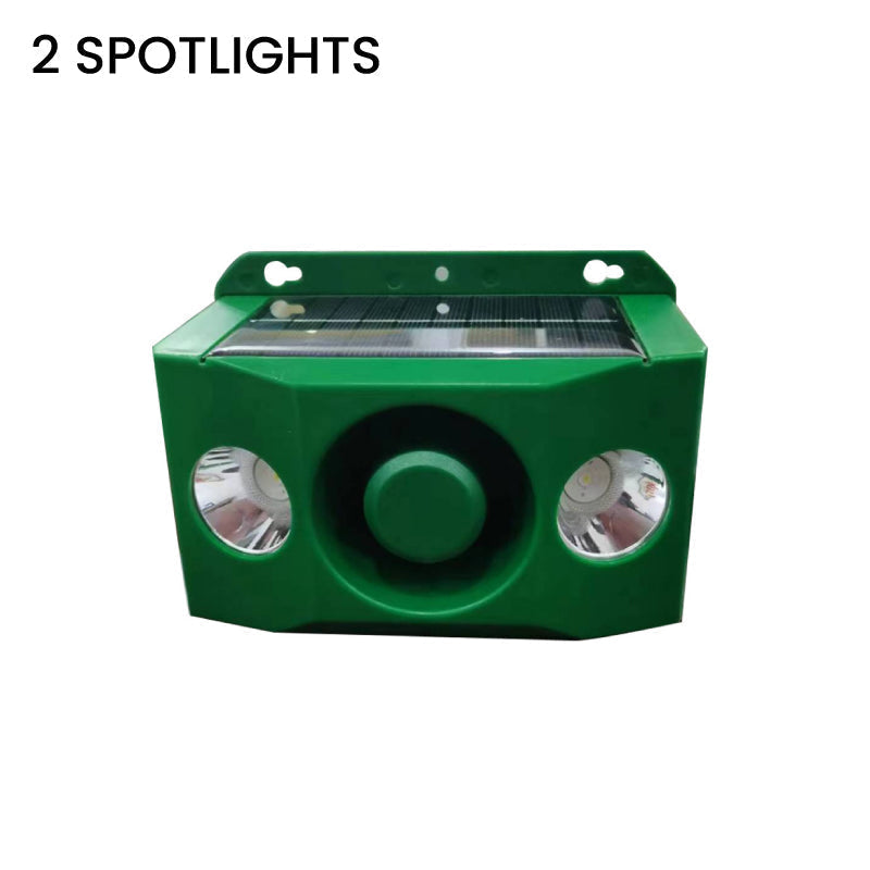 Solar Animal Repellent Warning Lights That Make a Loud Noise