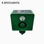 Solar Animal Repellent Warning Lights That Make a Loud Noise
