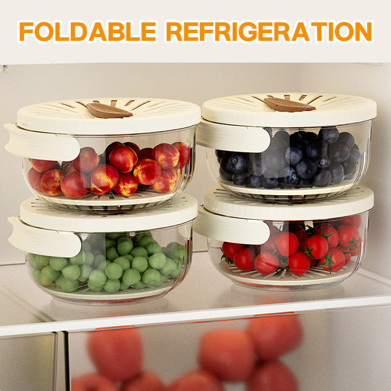 Multi-purpose colander basket with lid🥗.