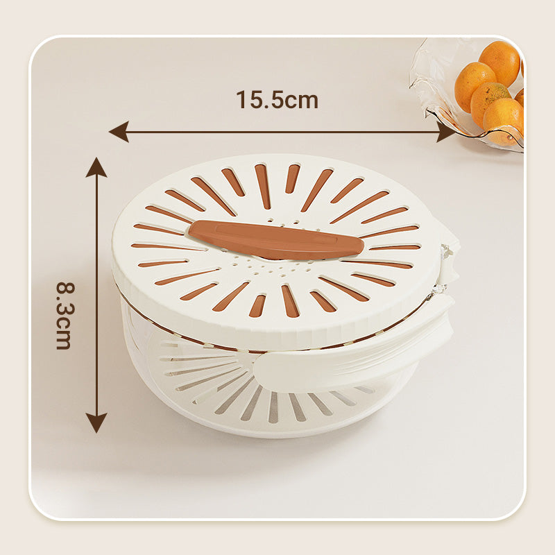 Multi-purpose colander basket with lid🥗.