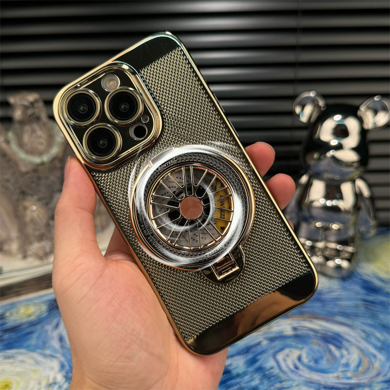 Coque iPhone avec Support Gyroscopique