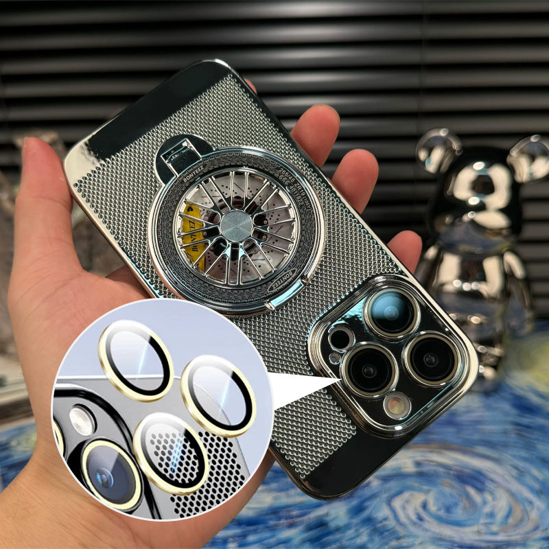 Coque iPhone avec Support Gyroscopique
