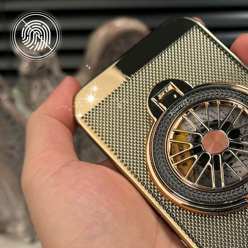 Coque iPhone avec Support Gyroscopique
