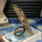 Coque iPhone avec Support Gyroscopique