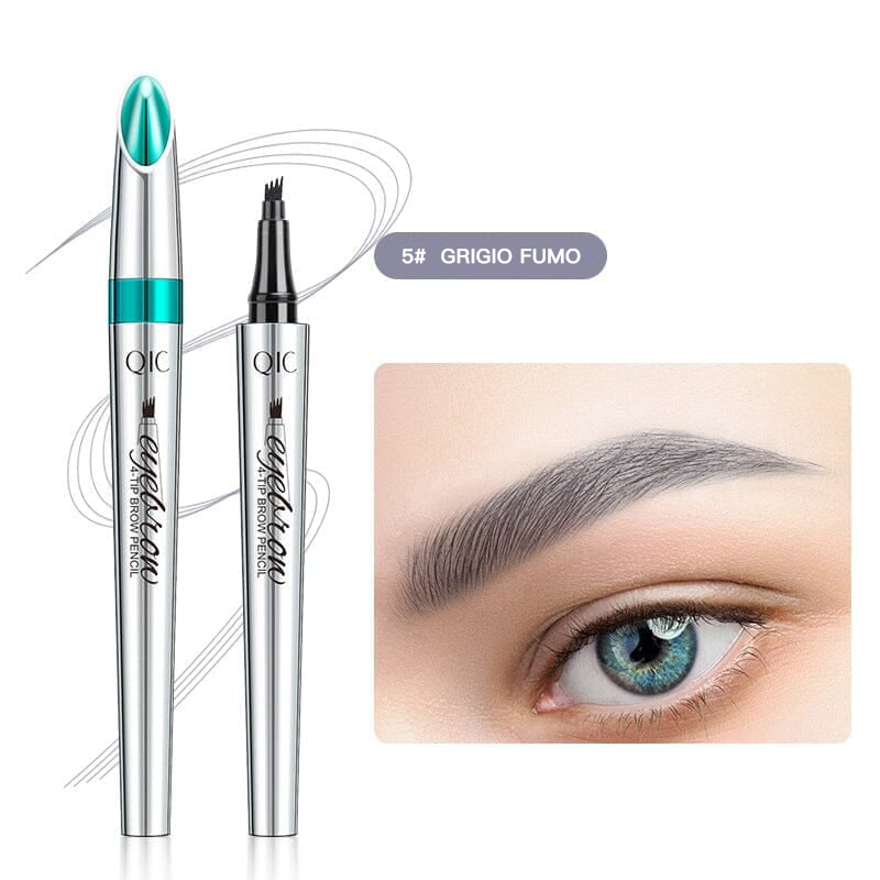 🔥ACHETEZ-EN 1, OBTENEZ-EN 1 GRATUIT🎉 2 PIÈCES🎁Crayon à Sourcils Imperméable 3D de Haute Qualité à Pointe 4 Dents Effet Tatouage