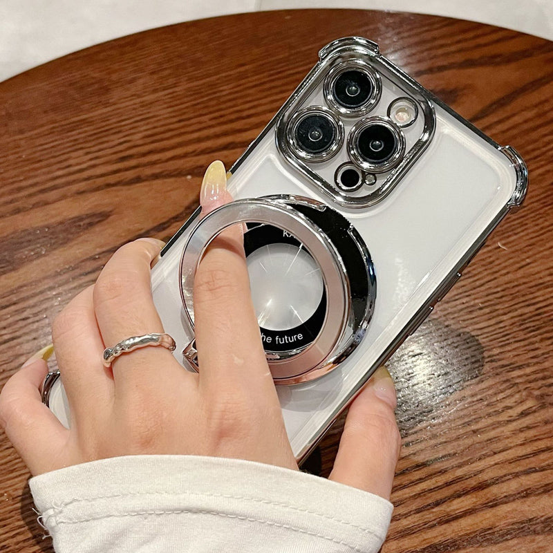 Magnetic Protective Case with Lens Stand